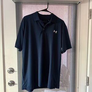 Under Armour Men's Dark Blue Polo Shirt